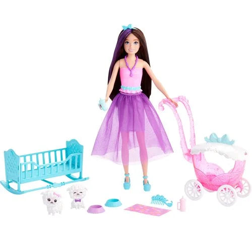 Barbie Dreamtopia Skipper Doll and Nurturing Fantasy Playset