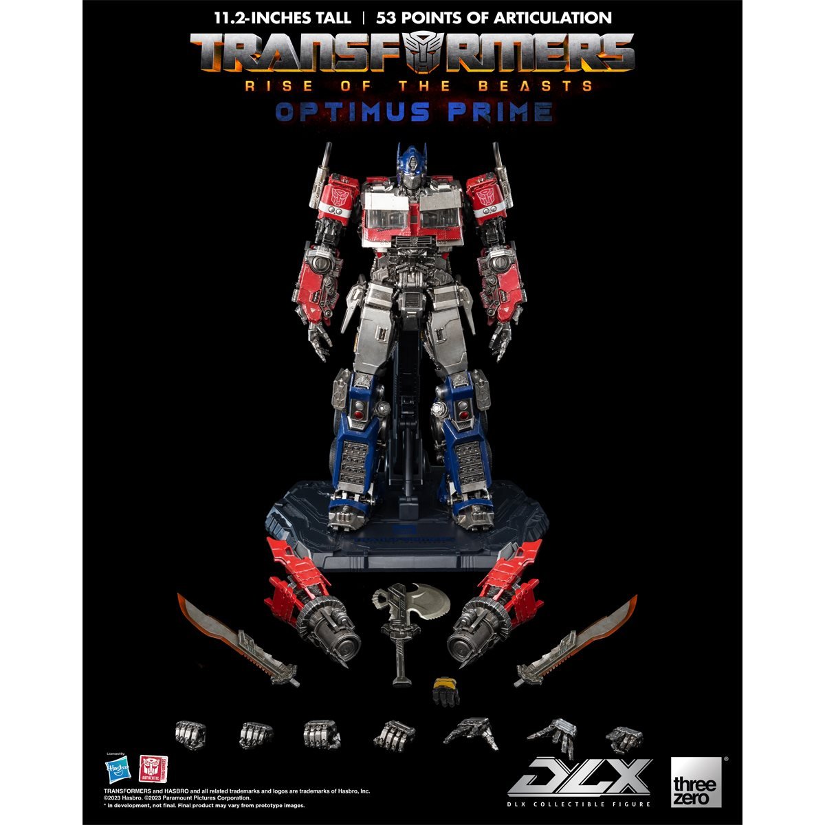 Transformers: Rise of the Beasts Optimus Prime DLX Action Figure (Coming Soon)