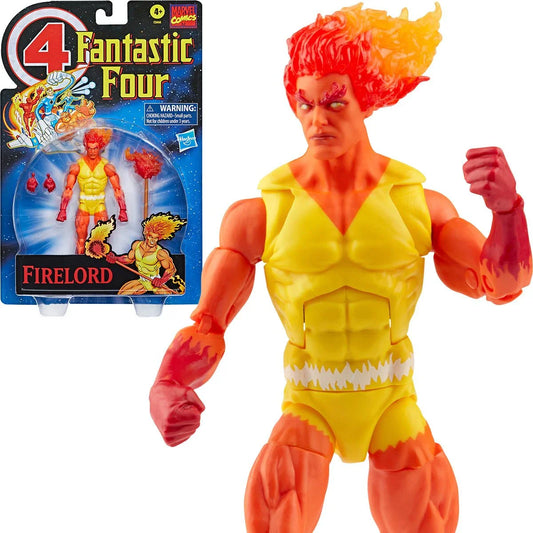 Fantastic Four Retro Marvel Legends Firelord 6-Inch Action Figure