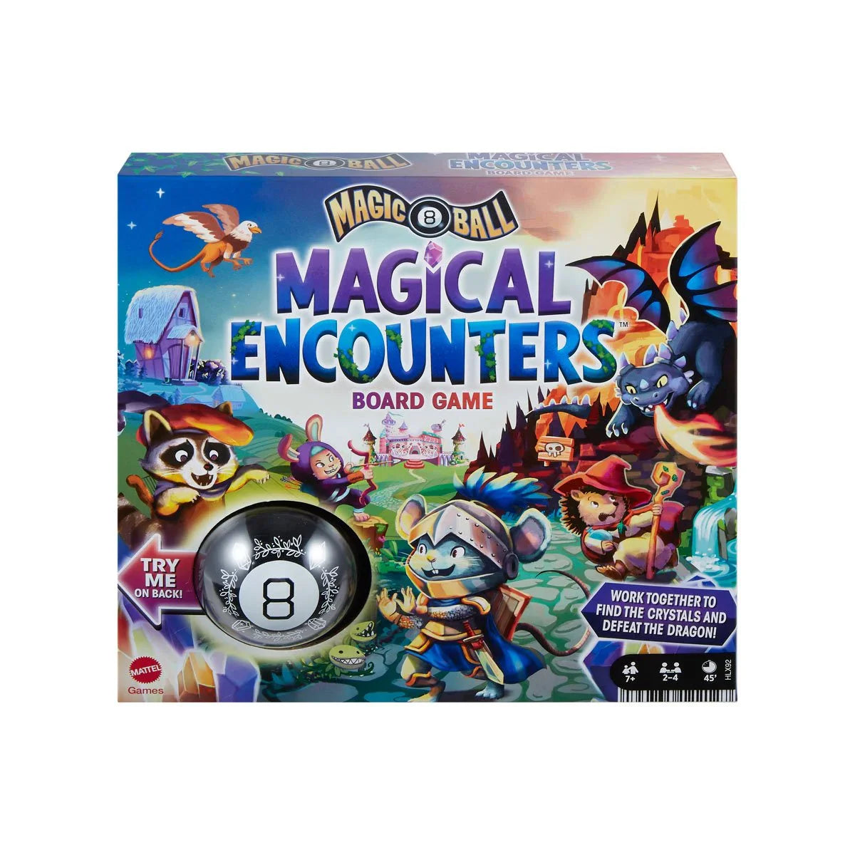 Magic 8 Ball Magical Encounters Board Game