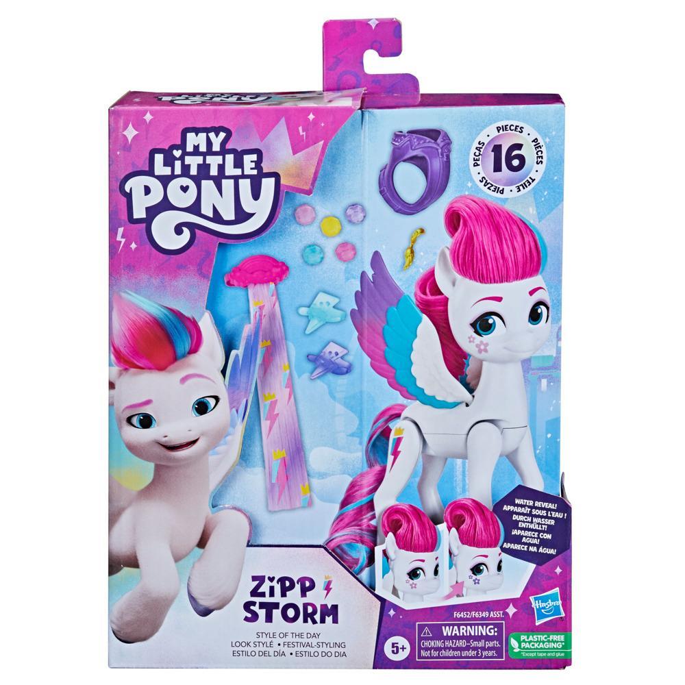 Hasbro - My Little Pony Toys Zipp Storm Style of the Day Fashion Doll, Toys for Girls and Boys