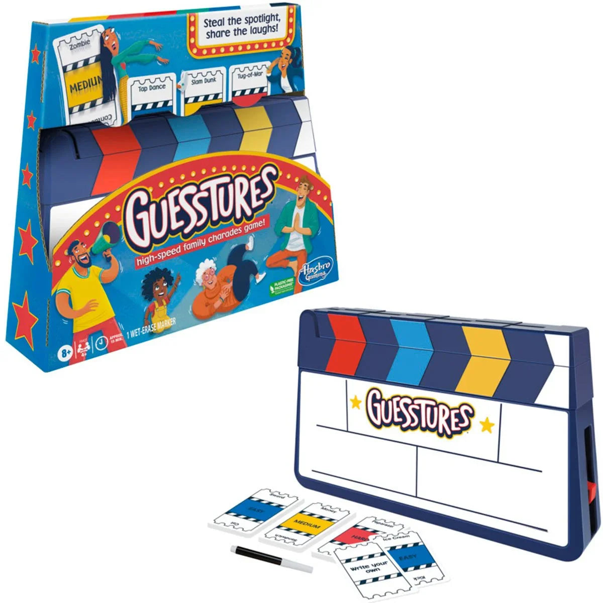 Guesstures High-Speed Family Charades Game